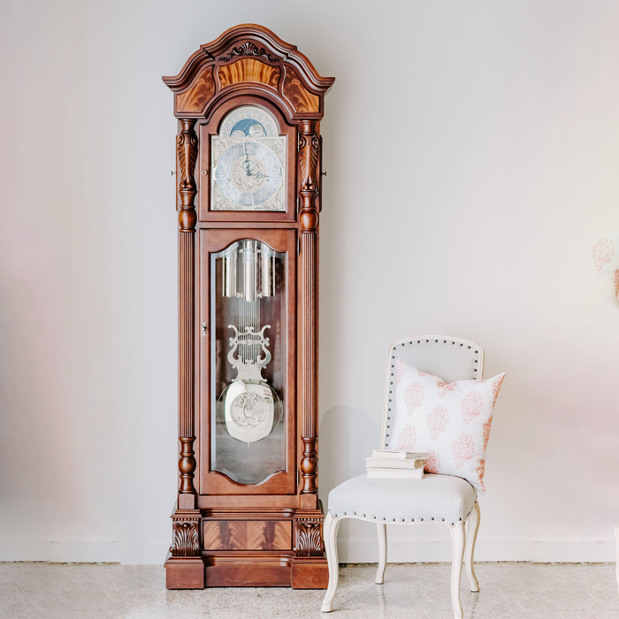 Hermle Anstead 88" Grandfather Clock - Made in U.S - Time for a Clock