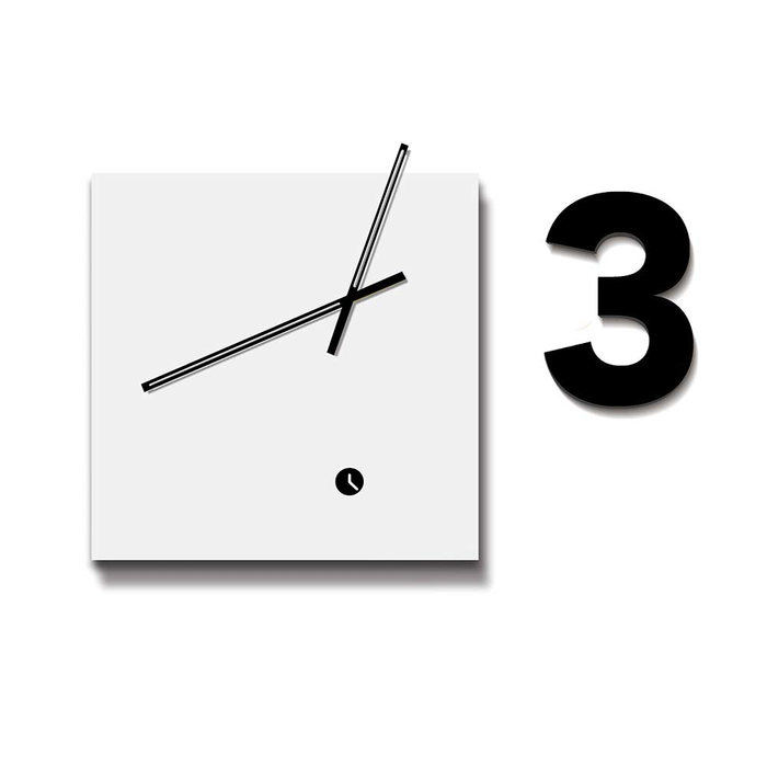 Tothora Area Three - Contemporary Wall Clock Handmade by Josep Vera - Made in Spain - Time for a Clock