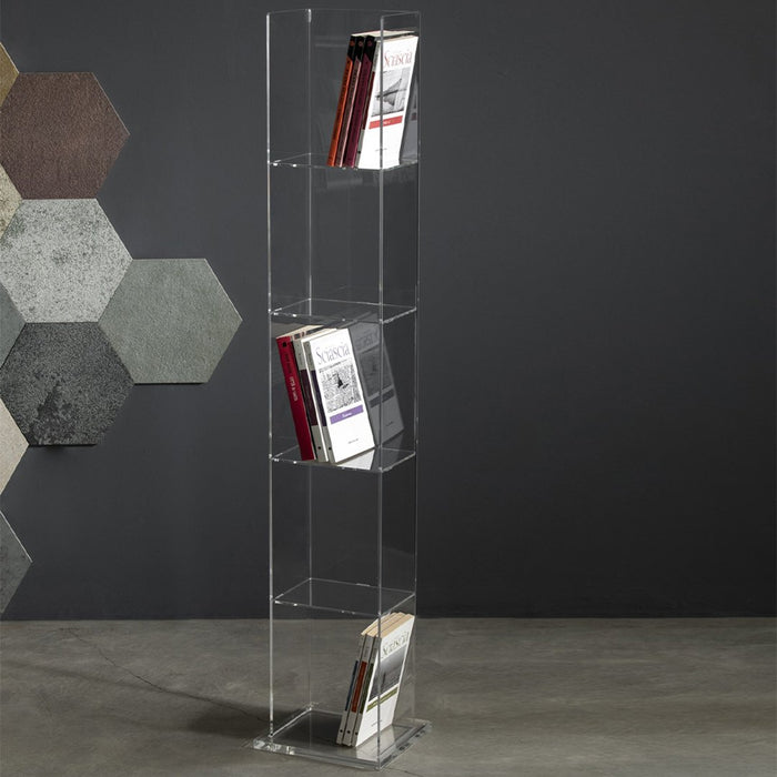 Vesta Book Tower Bookcase - Made in Italy