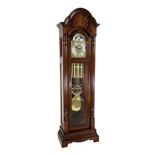 Hermle Brookefield 85" Cherry Grandfather Clock - Made in U.S - Time for a Clock