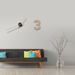 Tothora Barcelona Three - Contemporary Wall Clock Handmade by Josep Vera - Made in Spain - Time for a Clock