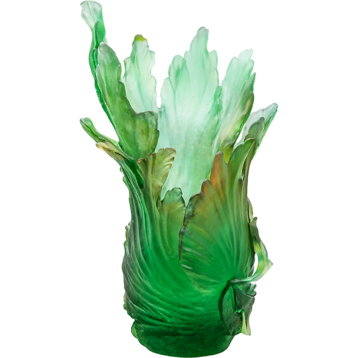 Daum - Crystal Medium Bornéo Vase by Emilio Robba 375 Ex - Time for a Clock