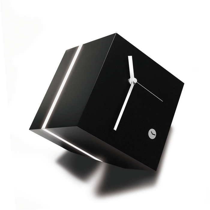 Tothora Box Light 20 - Contemporary Handmade Table Clock by Josep Vera - Made in Spain - Time for a Clock