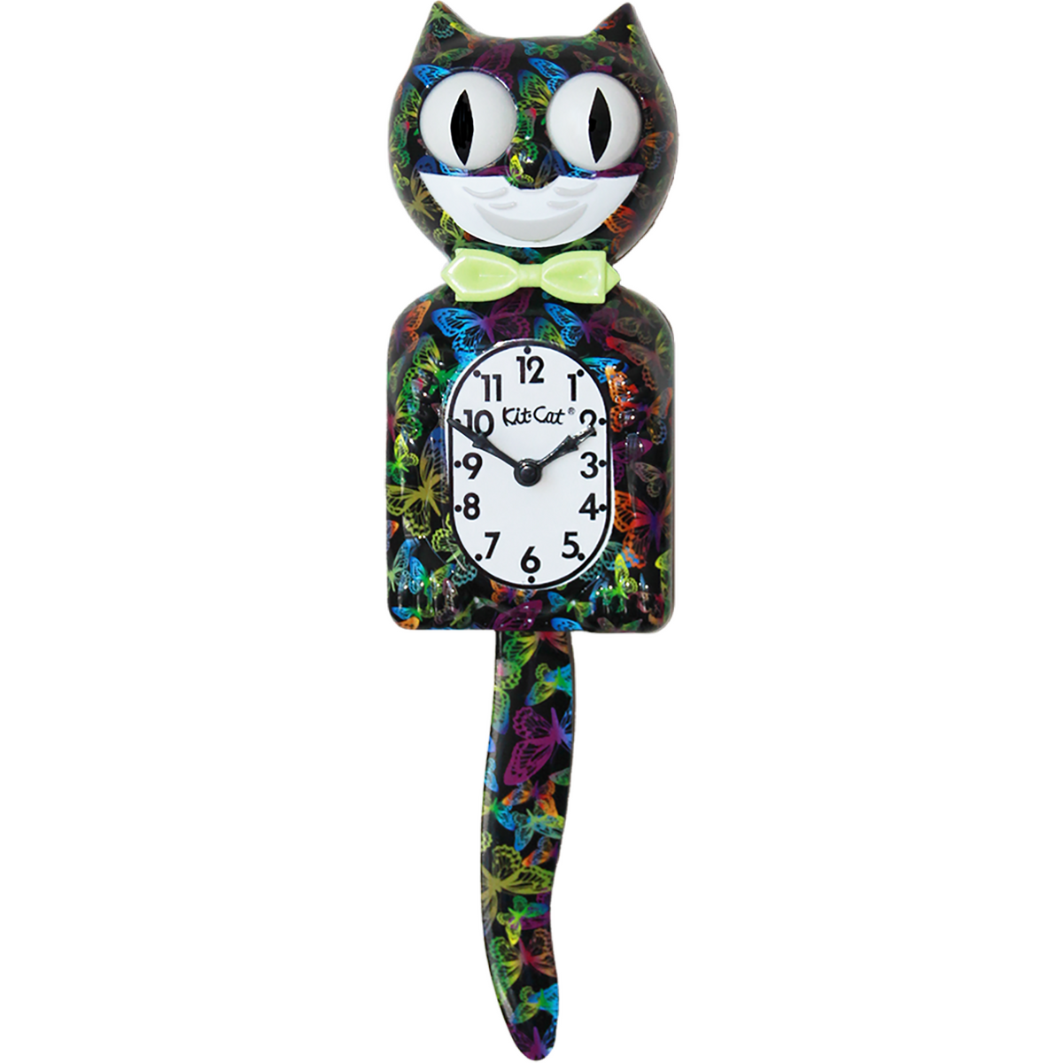 Kit-Cat Klock Butterfly Gentlemen - Made in U.S | Time For a Clock