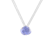 Daum - Rose Passion Crystal Necklace in Blue - Time for a Clock