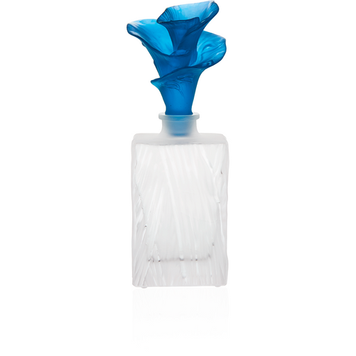 Daum - Arum Bleu Nuit Large Perfume Bottle - Time for a Clock