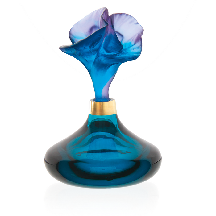 Daum - Arum Bleu Nuit Small Perfume Bottle - Time for a Clock