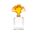 Daum - Ginkgo Perfume Bottle in Amber - Time for a Clock