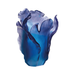 Daum - Large Tulip Vase in Blue - Time for a Clock
