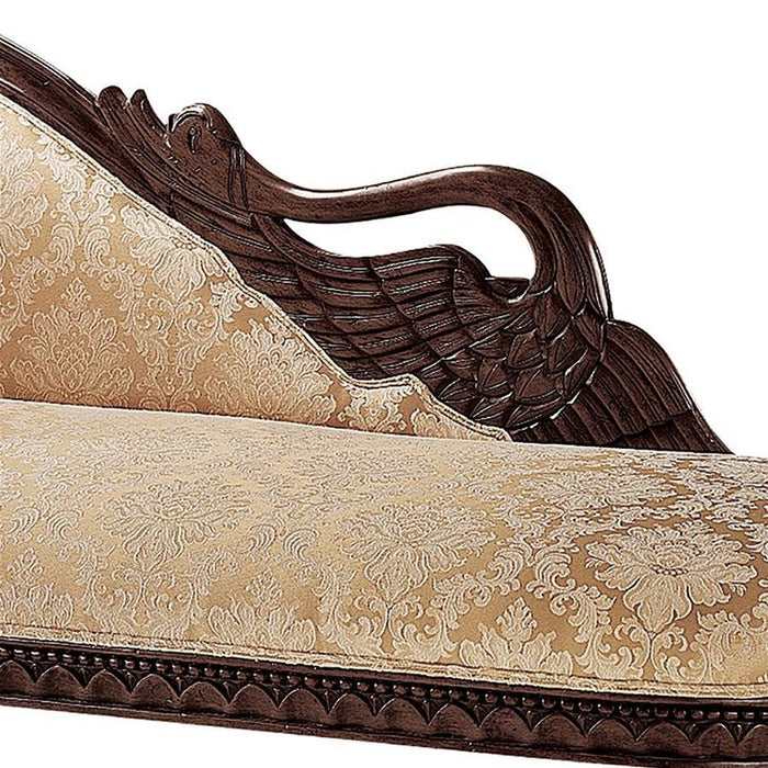 Design Toscano Swan Fainting Couch: Left