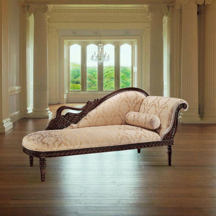 Design Toscano Swan Fainting Couch: Right