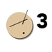 Tothora Globus Three - Contemporary Wall Clock handmade by Josep Vera - Made in Spain - Time for a Clock