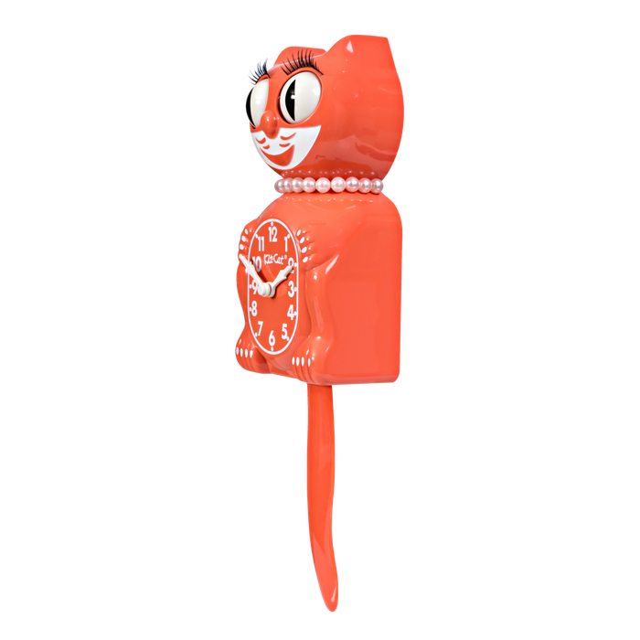 Kit-Cat Klock Living Coral Lady - Made in U.S