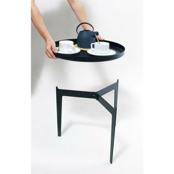 Covo - Illusion Side Table Made in Italy - Time for a Clock