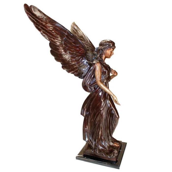 Design Toscano Heaven's Angel Cast Bronze Garden Statue