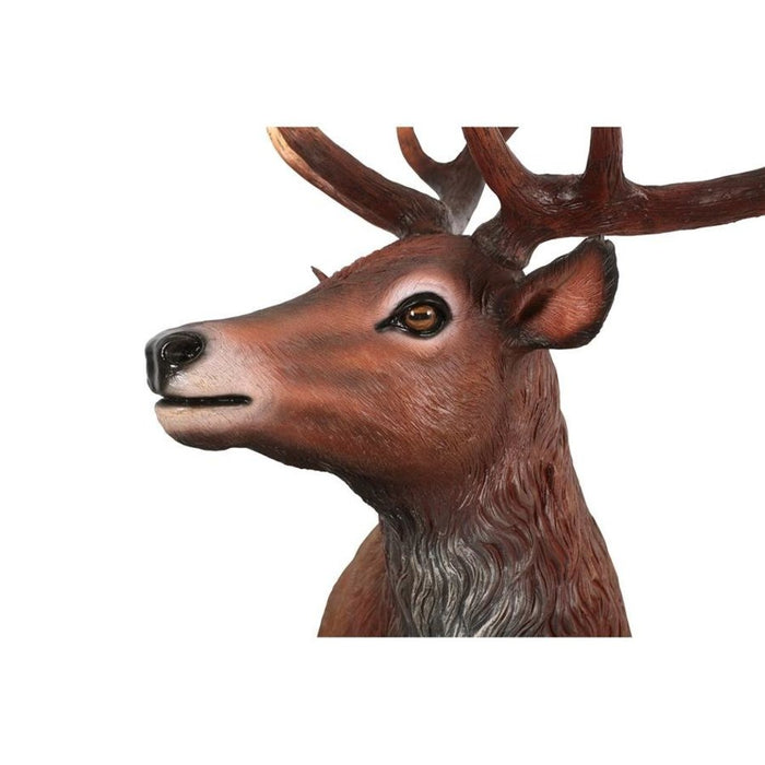 Design Toscano Grande-Scale Red Deer Buck Statue with Base