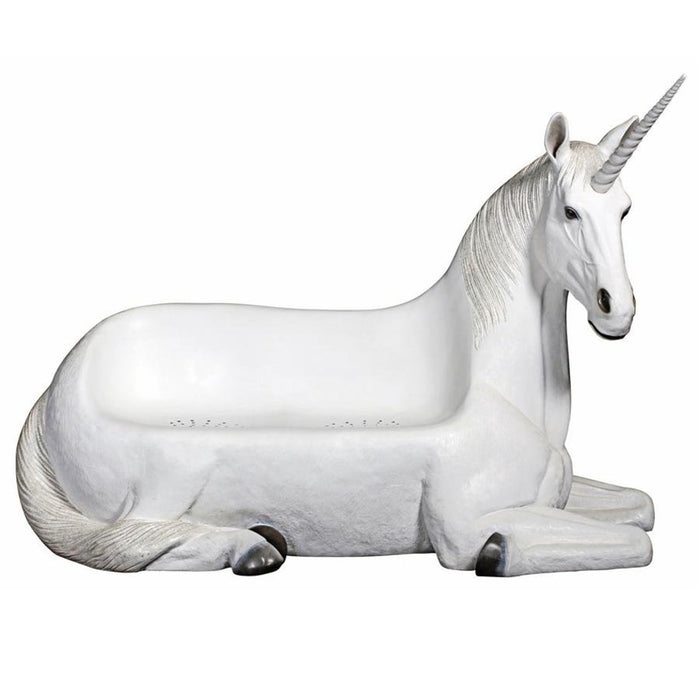 Design Toscano Mystical Horned Unicorn Sculptural Bench