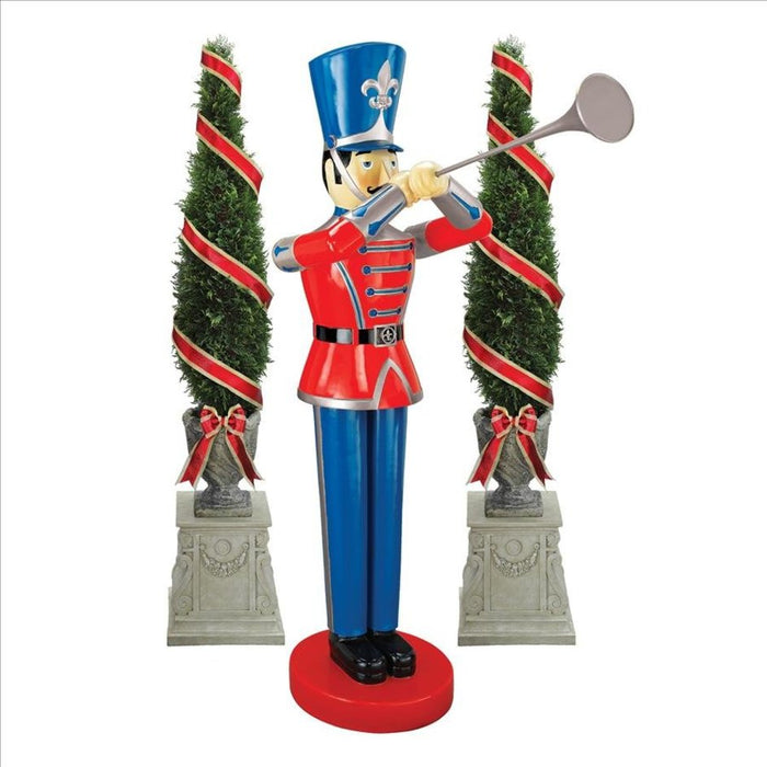 Design Toscano Trumpeting Soldier Statue: Large (Each)