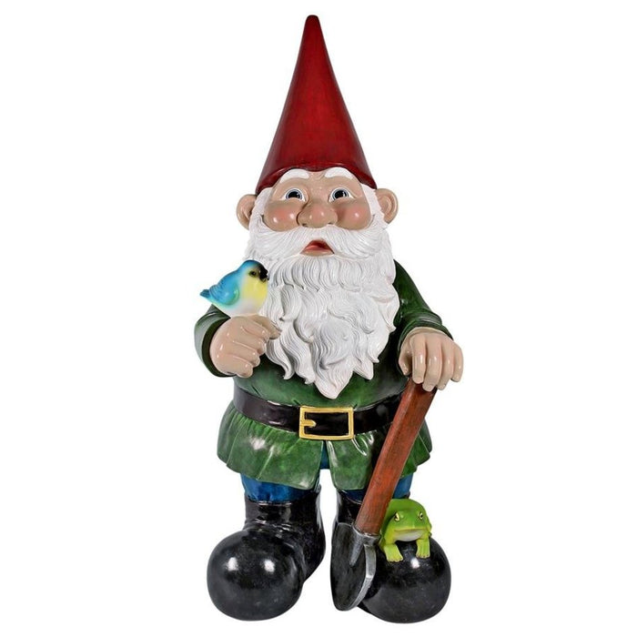 Design Toscano Gottfried the Giant's Bigger Brother Garden Gnome Statue: Colossal