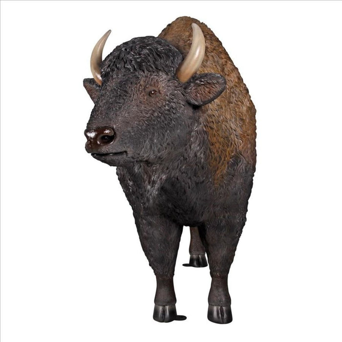 Design Toscano Large Scale Buffalo of the Great Plains Statue