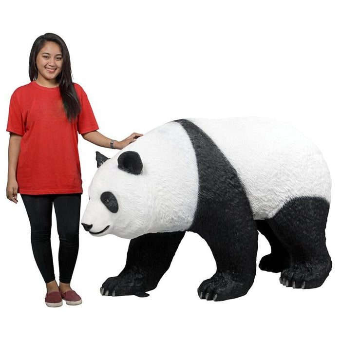 Design Toscano Ling Ling Giant Walking Panda Bear Statue
