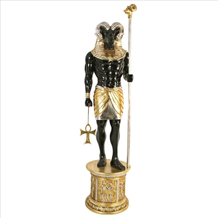Egyptian Gold Ruler Design Toscano The Egyptian Grand Ruler Collection | Time For a Clock ...