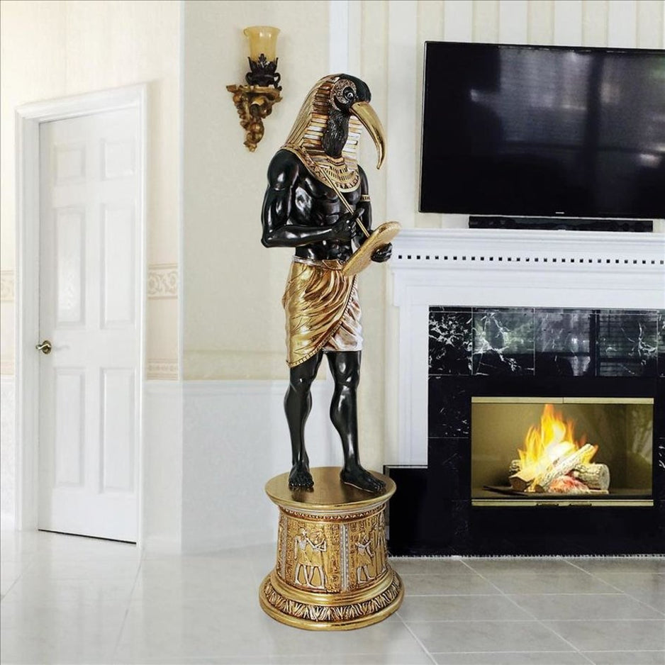 Egyptian Gold Ruler Design Toscano The Egyptian Grand Ruler Collection | Time For a Clock ...