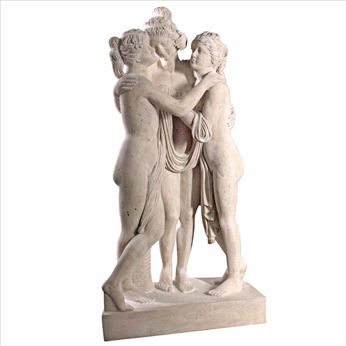 Design Toscano The Three Graces Statue: Large