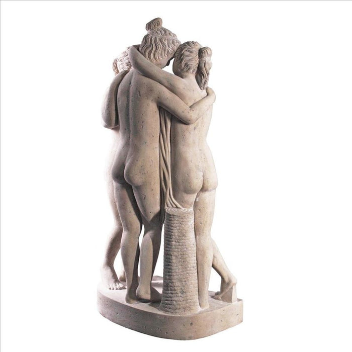 Design Toscano The Three Graces Statue: Large