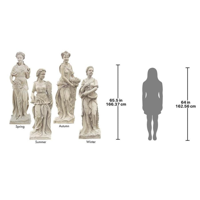 Design Toscano The Four Goddesses of the Seasons Statue: All Four Season Statues