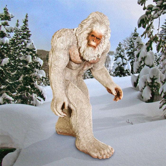 Design Toscano The Abominable Snowman Life-Size Yeti Statue