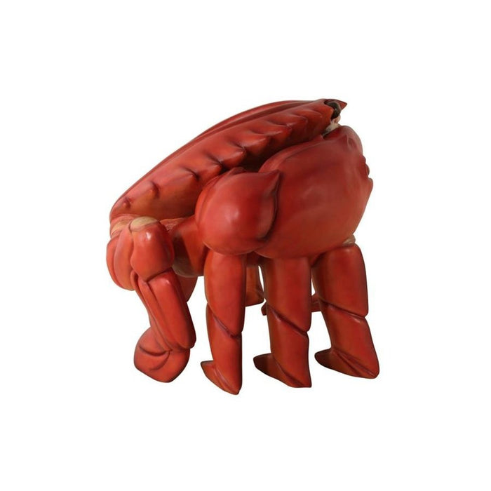 Design Toscano Giant Red King Crab Sculptural Bench