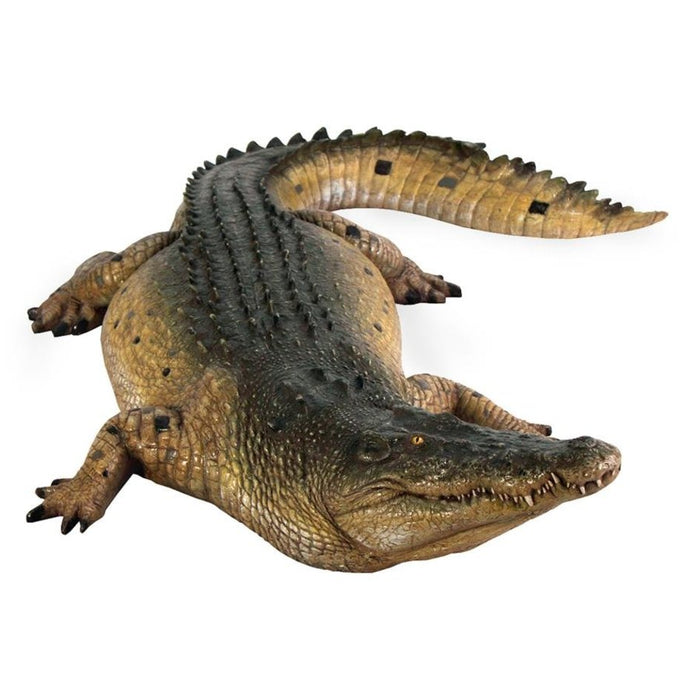 Design Toscano Tropical Wetlands Crocodile Statue