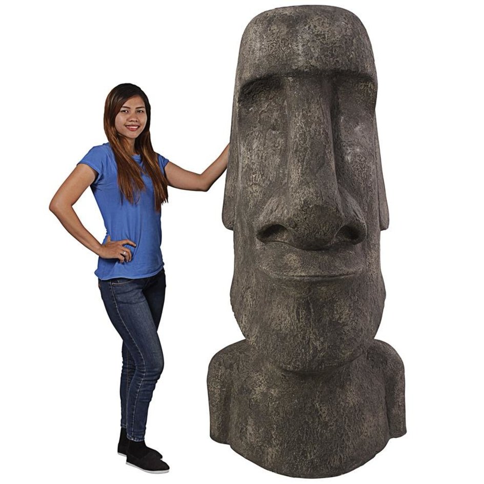 Easter Island Ahu Akivi Moai Monolith Statue: Extra Large - JQ8624 - Design  Toscano