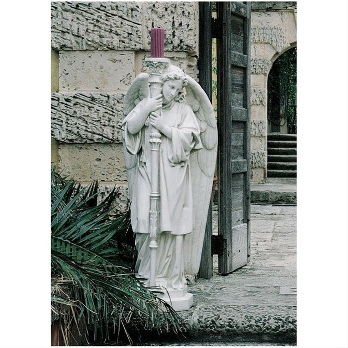 Design Toscano Majestic Angel Guardians of the Gate Large: Left