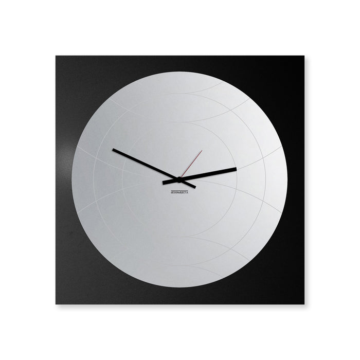 Design Object - Narciso Round Mirror Wall Clock - Made in Italy - Time for a Clock