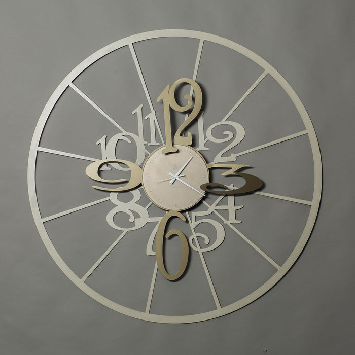 Arti e Mestieri Kalesy Small Wall Clock - Made in Italy