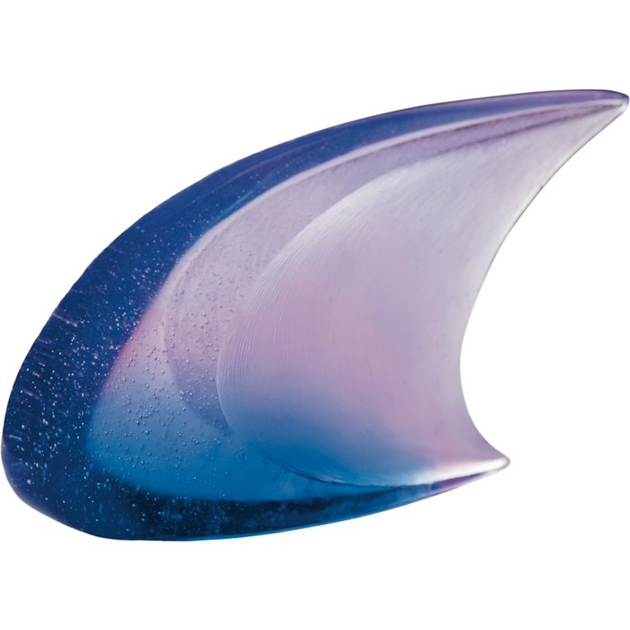 Daum - Crystal Fish in Blue & Purple by Xavier Carnoy 375 Ex - Time for a Clock