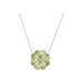 Daum - Destin Crystal Necklace in Jade Green - Time for a Clock