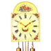 Rombach & Haas- Hand Painted Shield - Mechanical Wall Clock 7393  - Made in Germany - Time for a Clock