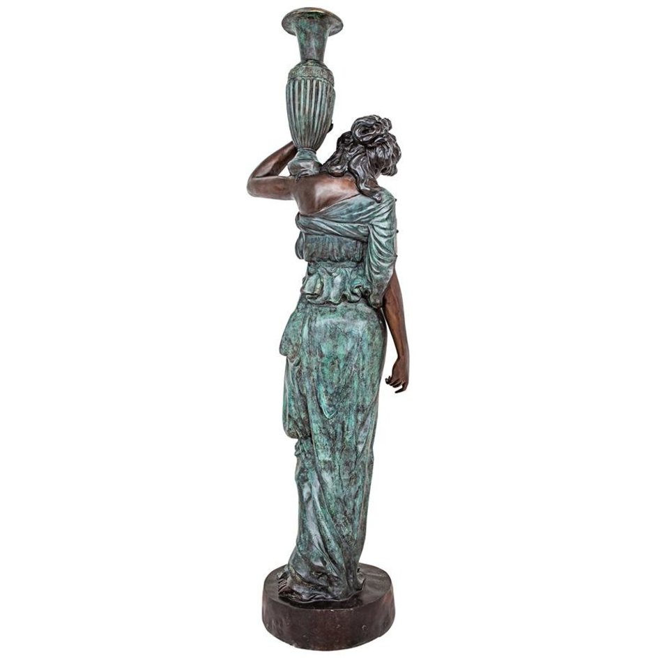61 in. x 19 in. Dione the Divine Water Goddess Wall Sculpture