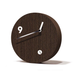 Tothora Slice - Contemporary Handmade Wood Beech Table Clock - Made in Spain - Time for a Clock