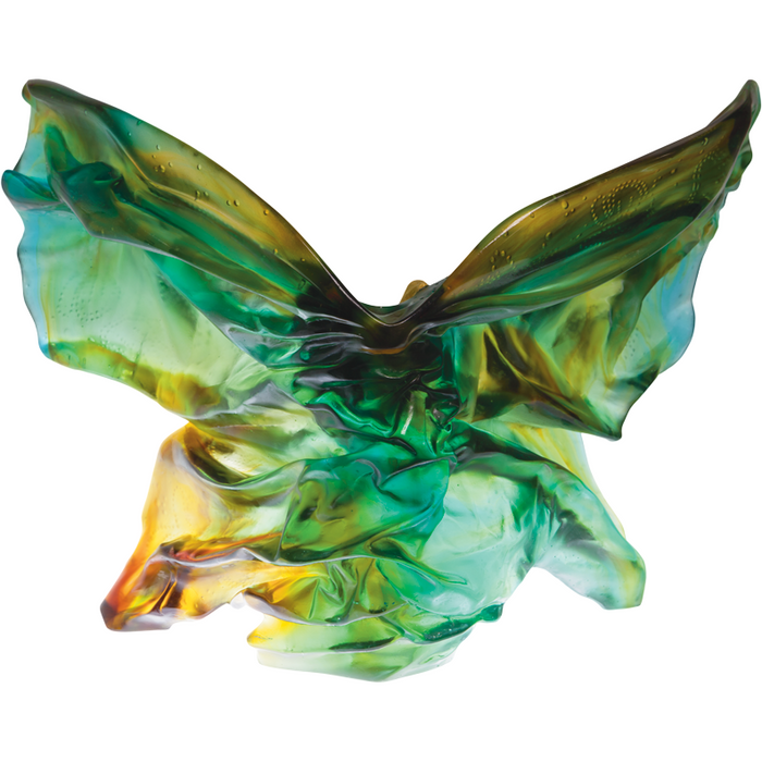 Daum - Crystal Butterfly Soliflore by Hanaé Mori 75 Ex - Time for a Clock