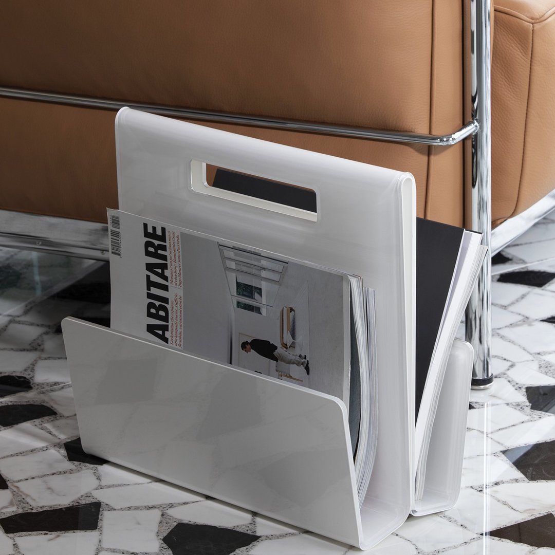Vesta Tabloid Magazine Rack - Made in Italy | Time For a Clock — Time ...