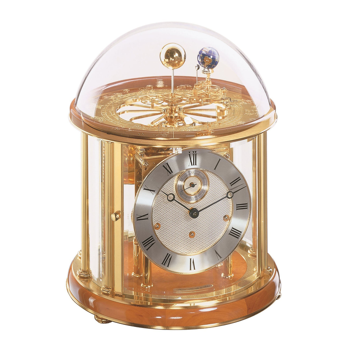 Hermle Tellurium I Mechanical Mantel Clock - Made in Germany - Time for a Clock