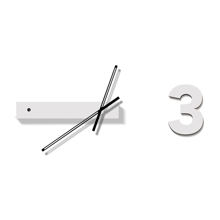 Tothora Track Three - Contemporary Wall Clock Handmade by Josep Vera - Made in Spain - Time for a Clock