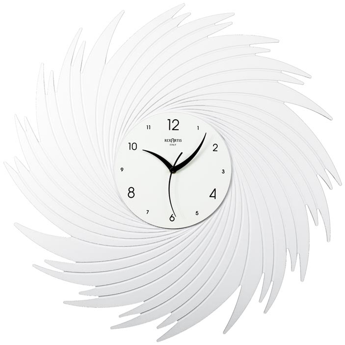 Vortex Clock Rexartis Vortex Wall Clock - Made in Italy — Time for a Clock