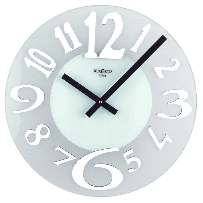 Rexartis Ice Wall Clock - Made in Italy - Time for a Clock