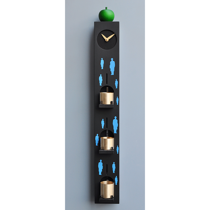 Bonjour Monsieur Magritte Wall Clock - Made in Italy - Time for a Clock