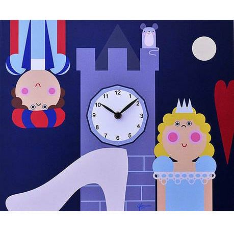 Cinderella Wall Clock - Made in Italy - Time for a Clock